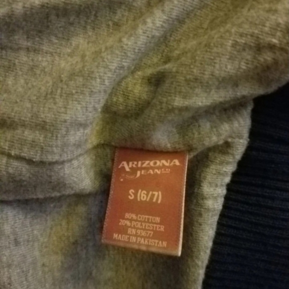 Arizona Jean Co. Varsity Jacket Size 6-7 - Picture 3 of 6